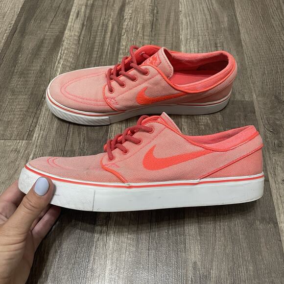 Nike SB Zoom Air Stefan Janoski Skateboarding Shoes – Atomic Red – Size 6 - Picture 2 of 10